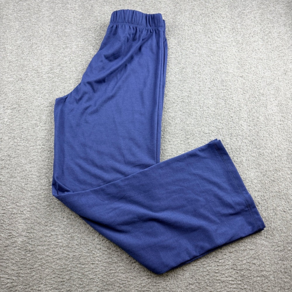 Eddie Bauer Pajama Pants Kids L (14/16) Blue Polyester Sleepwear Lounge